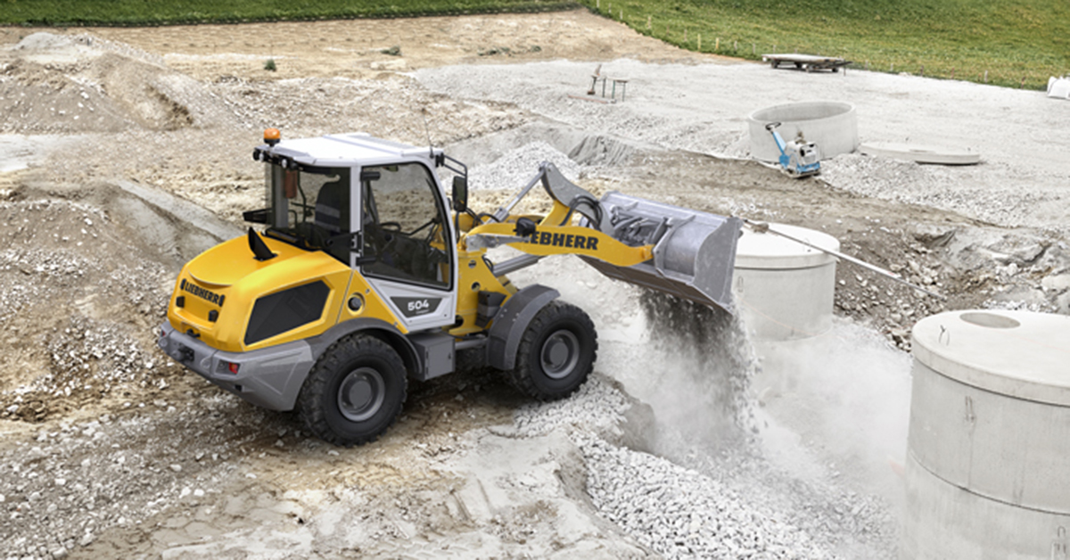 Liebherr Presents New Compact Loader Series With The New L 504 Compact Model