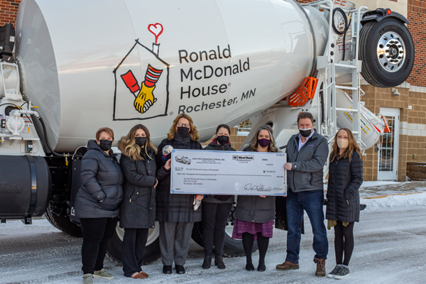 Special Charity Kenworth T880S Mixer Displayed At 2022 World of Concrete