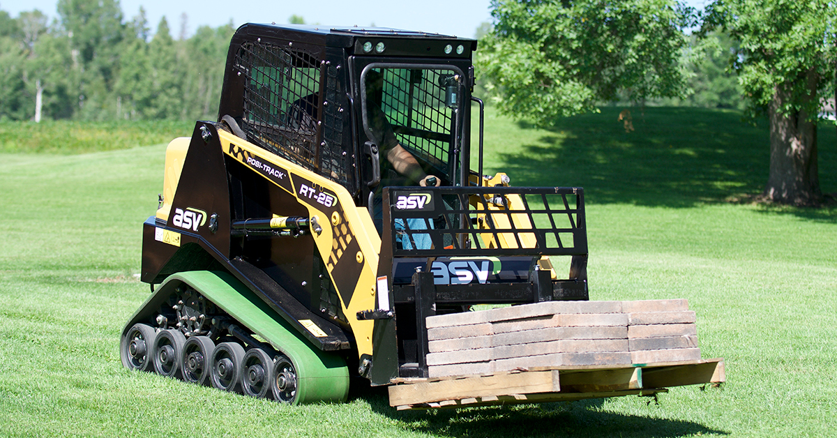 ASV Smooth CTL Turf Tracks Outperform Treaded Tracks In Certain Conditions