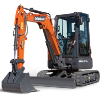 Doosan Introduces All-New Next-Generation Mini Excavators 