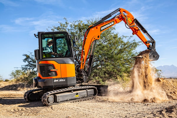 Doosan Introduces All-New Next-Generation Mini Excavators 