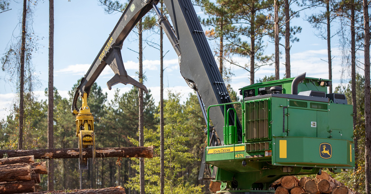 John Deere Enhances Knuckleboom Loader Visibility With Cab Upgrades