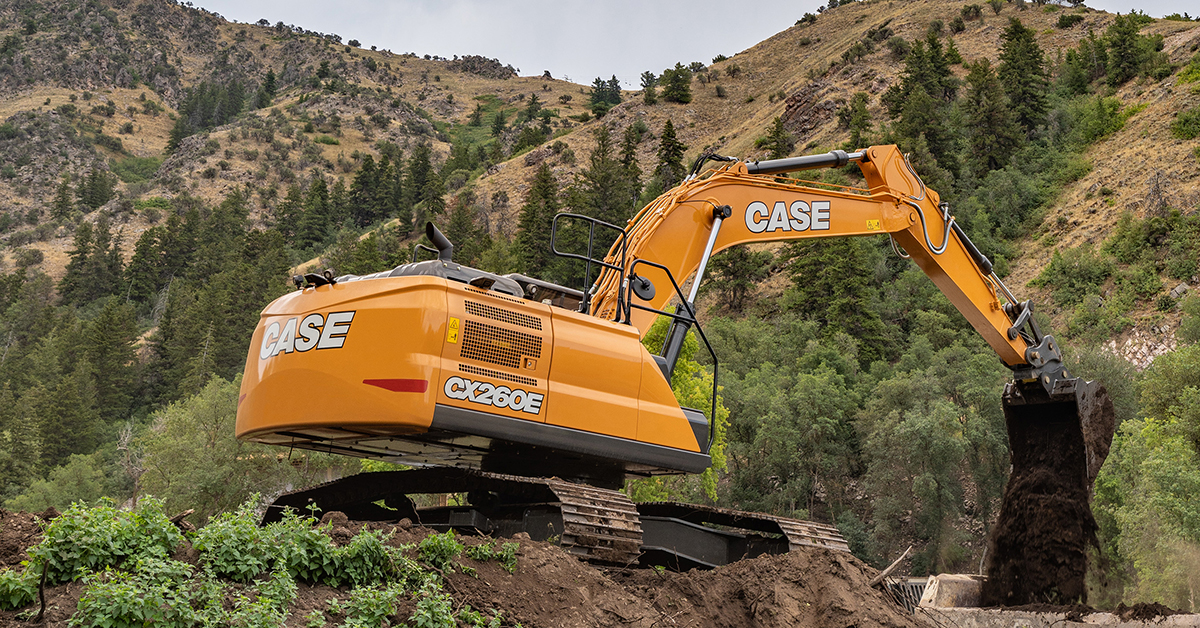 Case Upgrades 7 New E Series Excavators