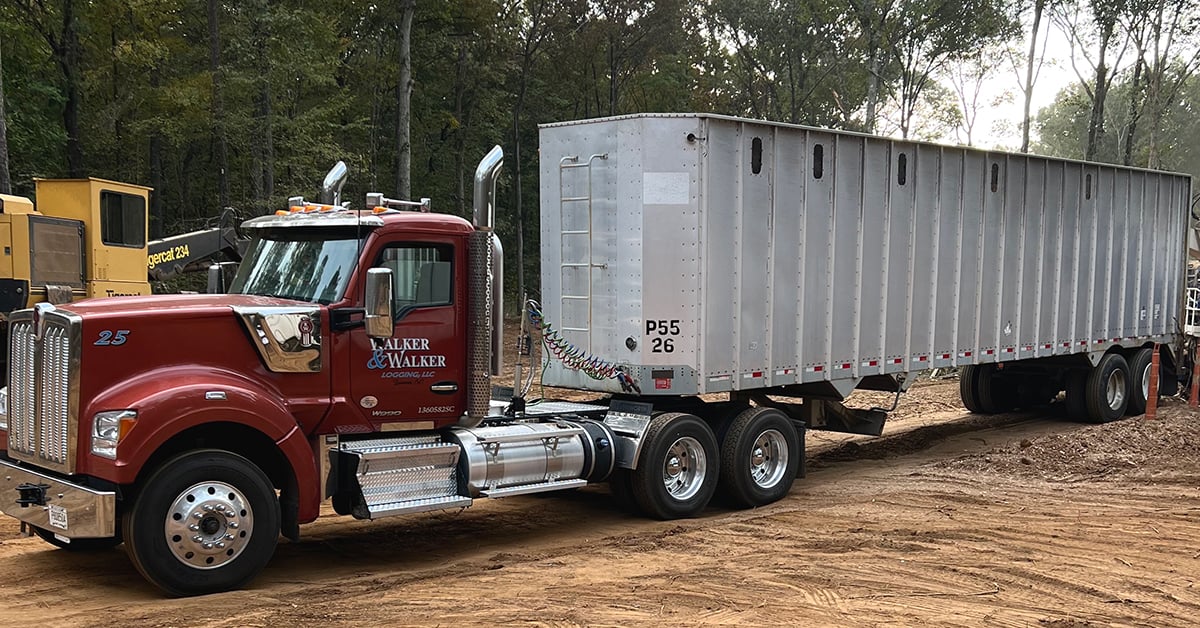 Family Logging Operation Features Kenworth W990s