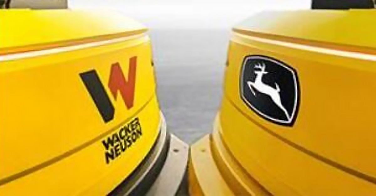 Wacker Neuson + John Deere Collaborate On Mini And Compact Excavators