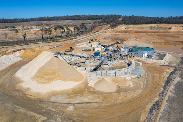 Terex Washing Systems Wash Plant Produces Up To 300 TPH For Sand Quarry
