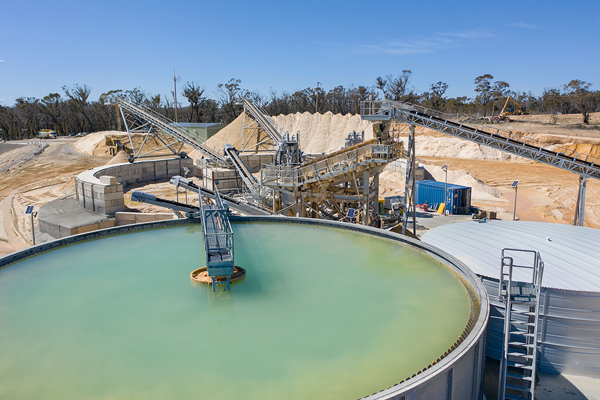Terex Washing Systems Wash Plant Produces Up To 300 TPH For Sand Quarry