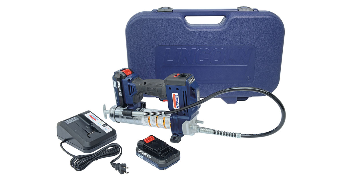 Win A Lincoln 1884 PowerLuber Grease Gun From FLO Components At NHES 2022