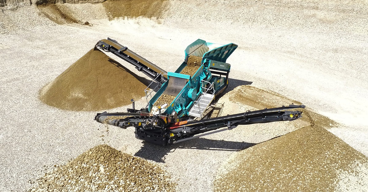 New Powerscreen Titan Range Packs A Big Punch