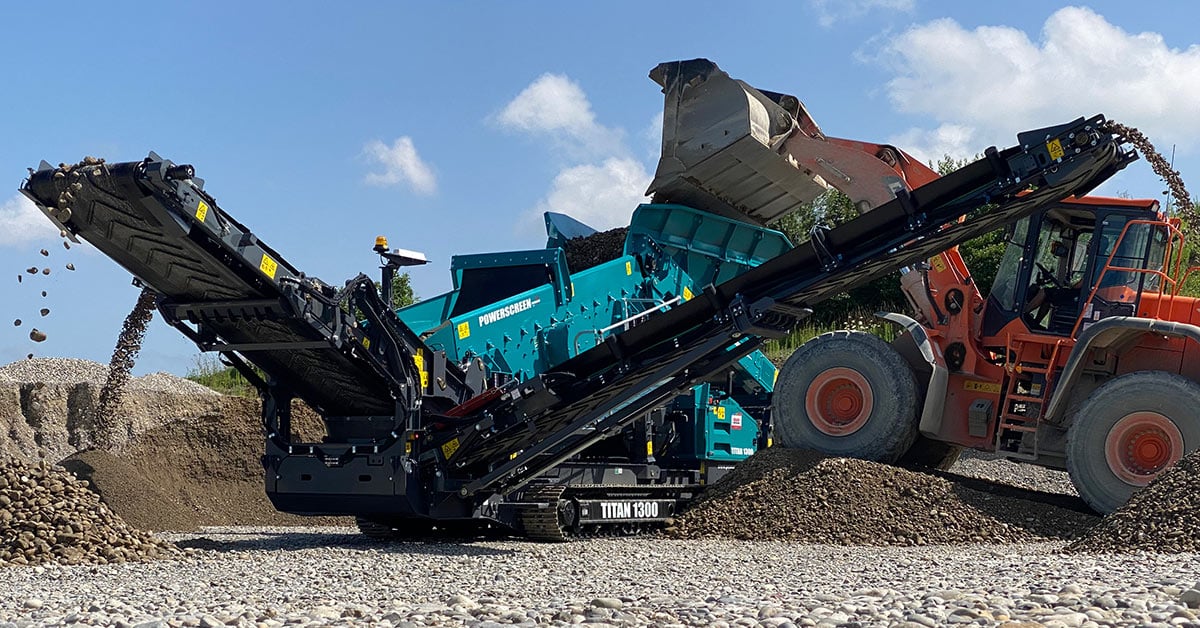 New Powerscreen Titan Range Packs A Big Punch