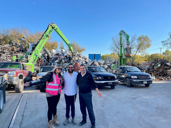 Sennebogen Helps Action Metals Optimize Recycling Facility