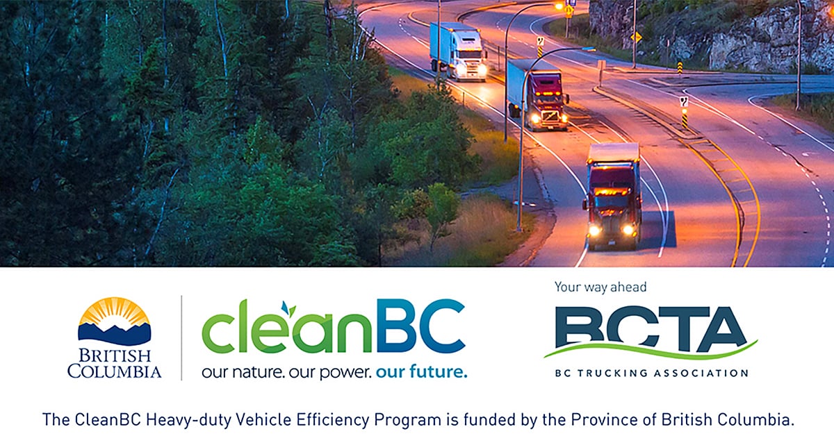 CleanBC Heavy-Duty Vehicle Efficiency Program Year Three Extended