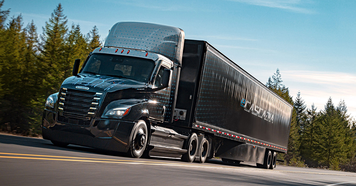Freightliner Launches New Battery Electric eCascadia
