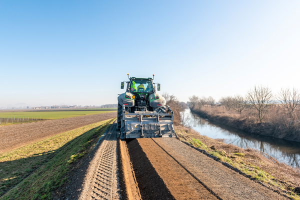 Ground Stabilization Works For Cycleway Construction