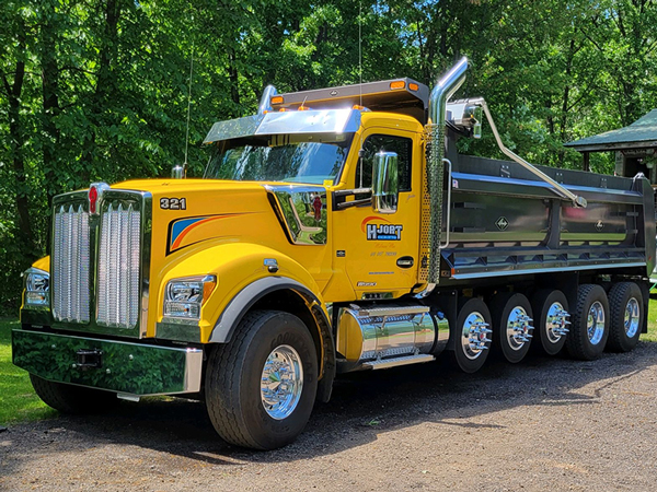 Hjort Excavating Improves Driver Retention With Fleet Of Kenworth W990s And T880s