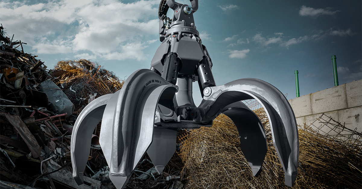 Liebherr Launches New Five-Tine Grab GMM 50-5