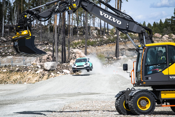Volvo CE And World RX To Develop The Next Generation Of Rallycross Tracks