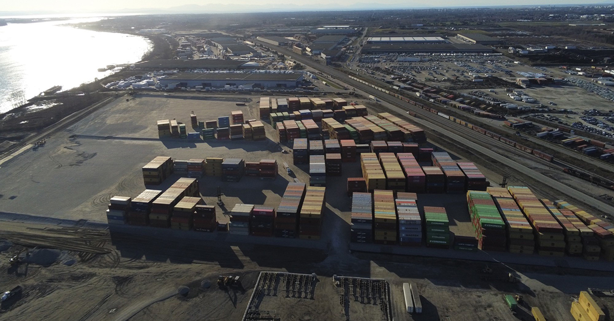 New Richmond Container Storage Facility Strengthens Canada’s Supply Chains