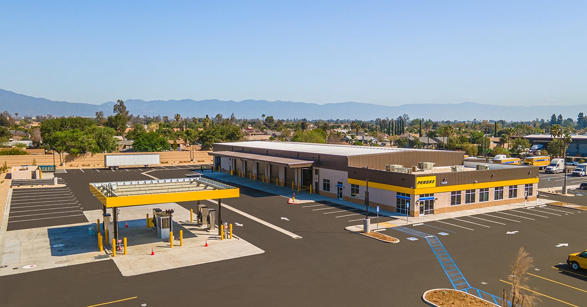 Penske Truck Leasing Opens New Facility In California