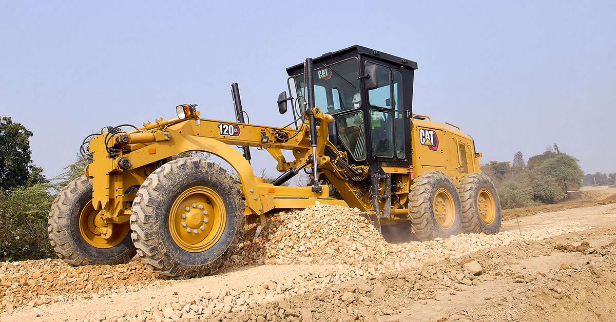 Cat Introduces New 120 GC Motor Grader