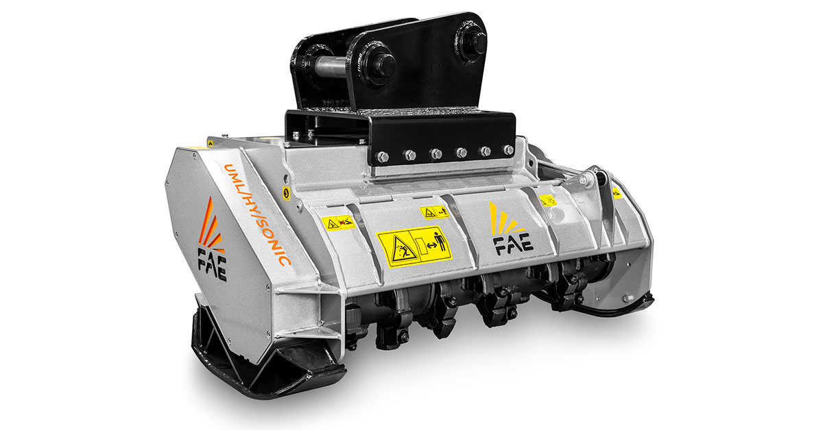 FAE Adds 4 New Forestry Mulchers For Excavators