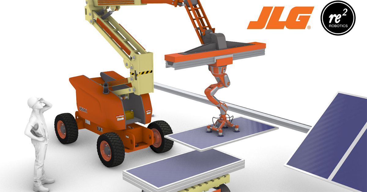 JLG Establishes Developmental Partnership With RE2 Robotics