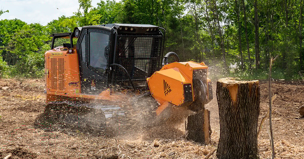 FAE Releases New Powerful 200/SC Stump Cutter For The PT-175
