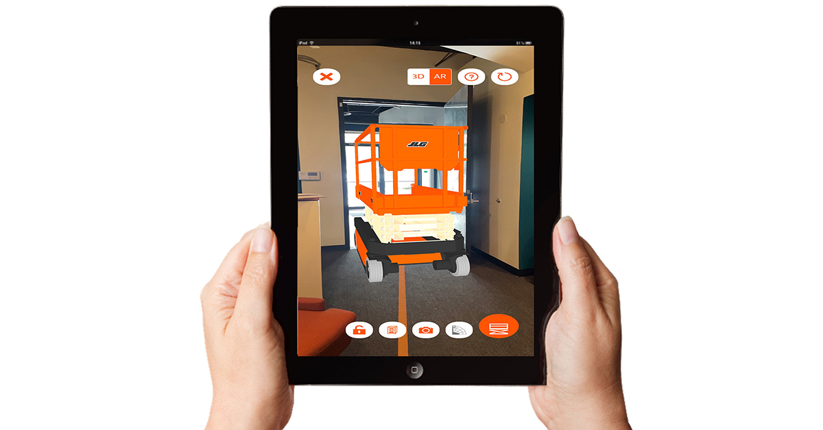 JLG Updates Augmented Reality App