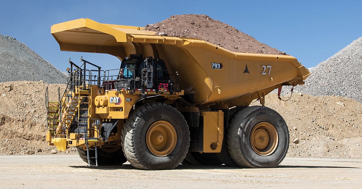New Cat 793 Mining Truck Features Best-In-Class Payload