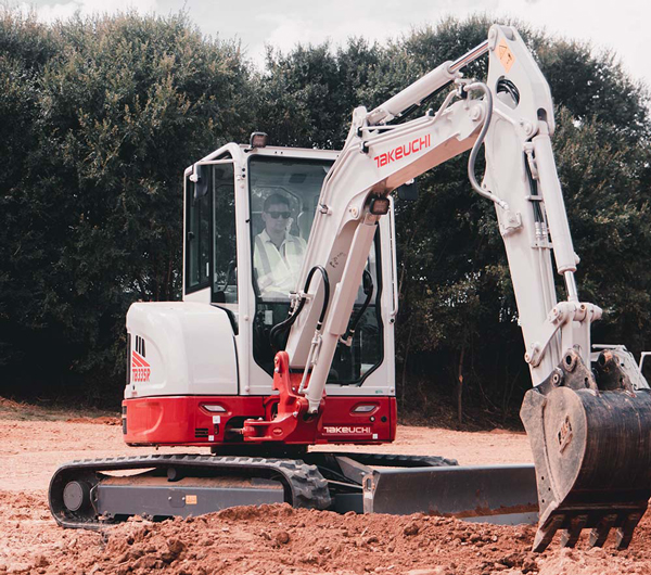 Takeuchi Introduces New TB335R 3.5-Ton Short Tail Swing Excavator