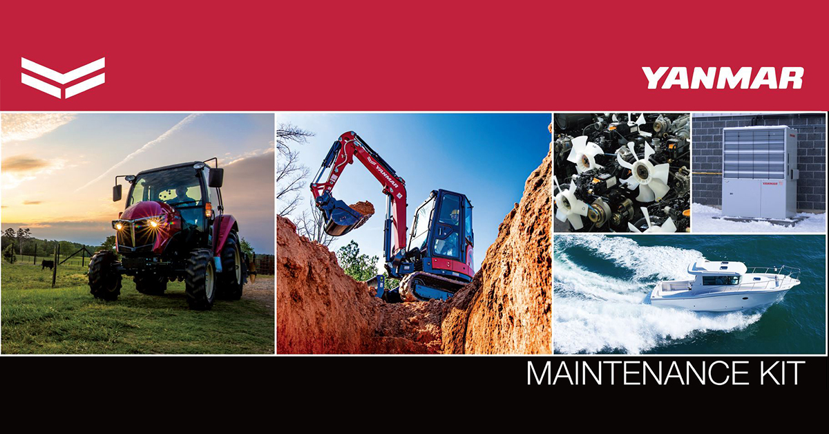 Yanmar Promotes Maintenance Kits For Convenient Servicing