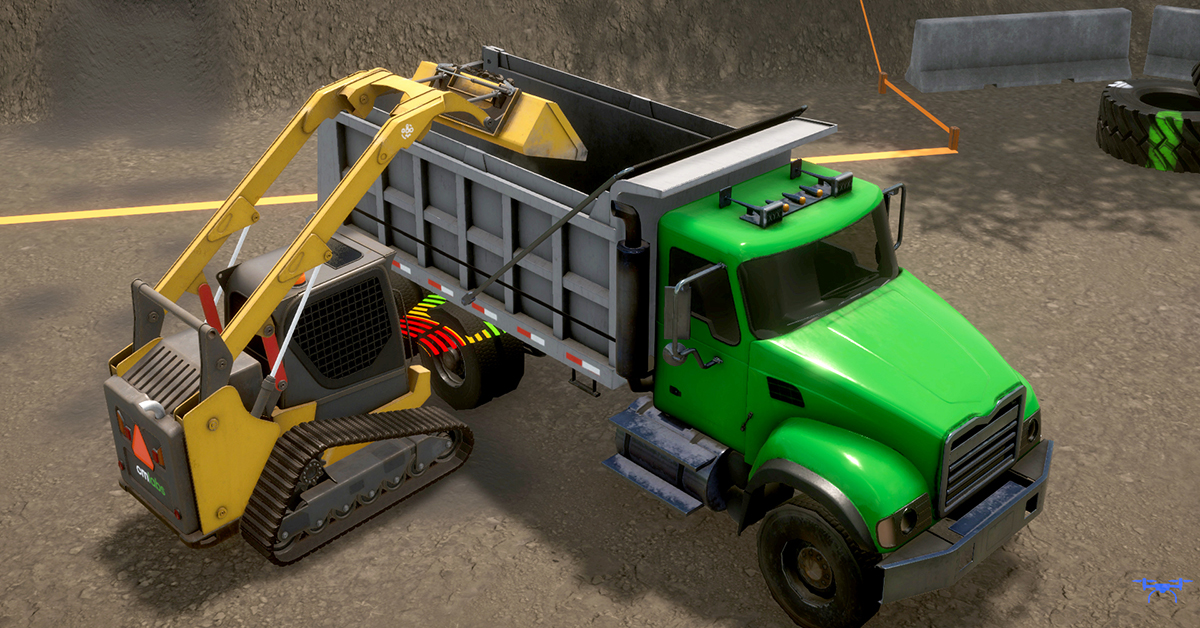 Compact Track Loader Simulator Accurately Replicates Machine Instability
