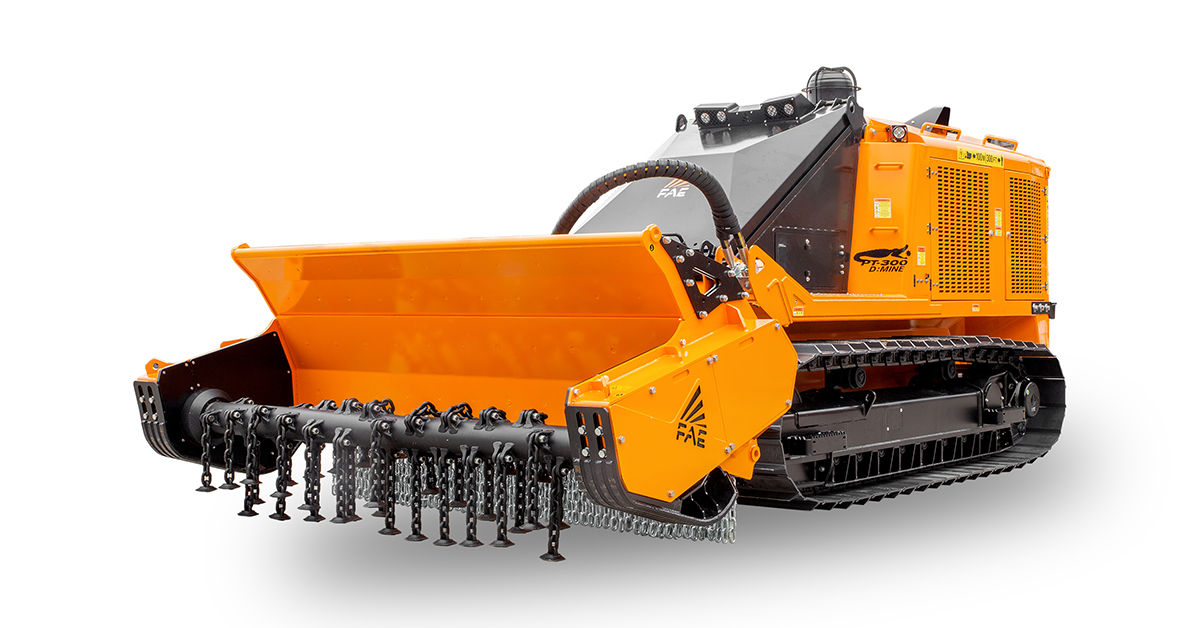 FAE Introduces The New 300/FD Flail Demining Head
