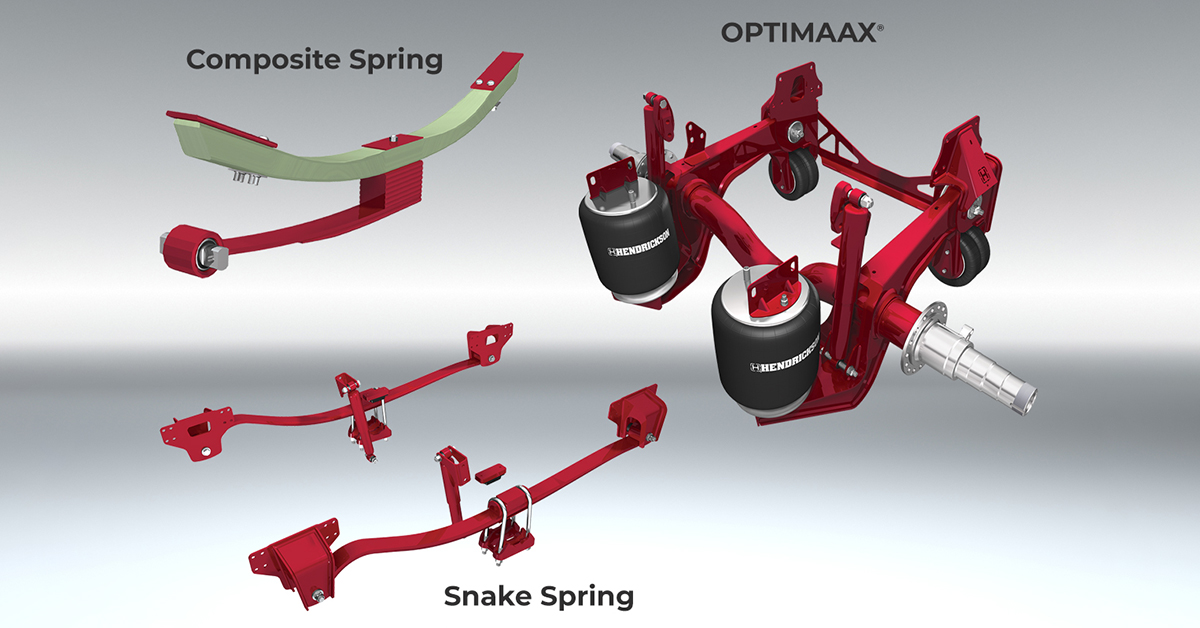 Hendrickson’s Latest Lightweight Suspension Solutions
