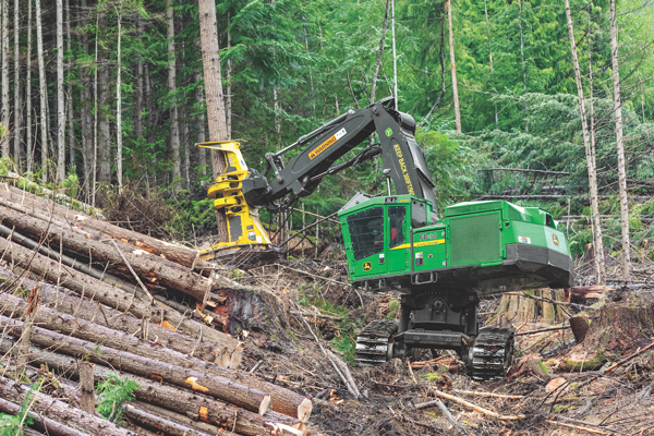 John Deere Introduces New FR27 Disc Saw Felling Head