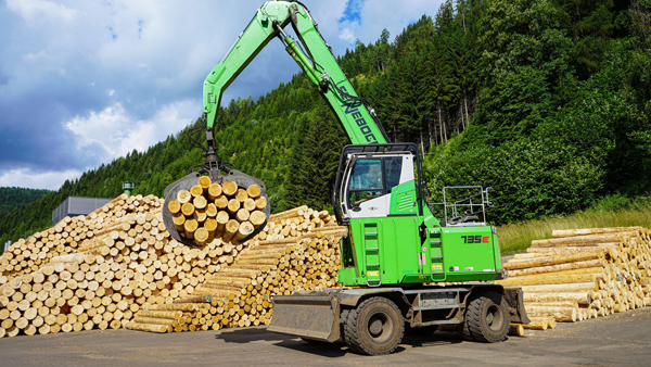 Log Yard Operator Turns To Sennebogen Engineers To Create Ideal Machine