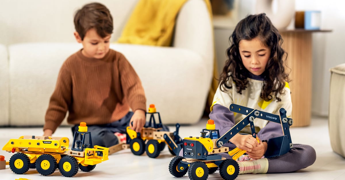 Volvo CE Partners With BRIO To Inspire Budding Engineers