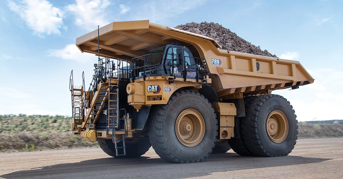 New Cat 789 Mining Truck Makes The Grade
