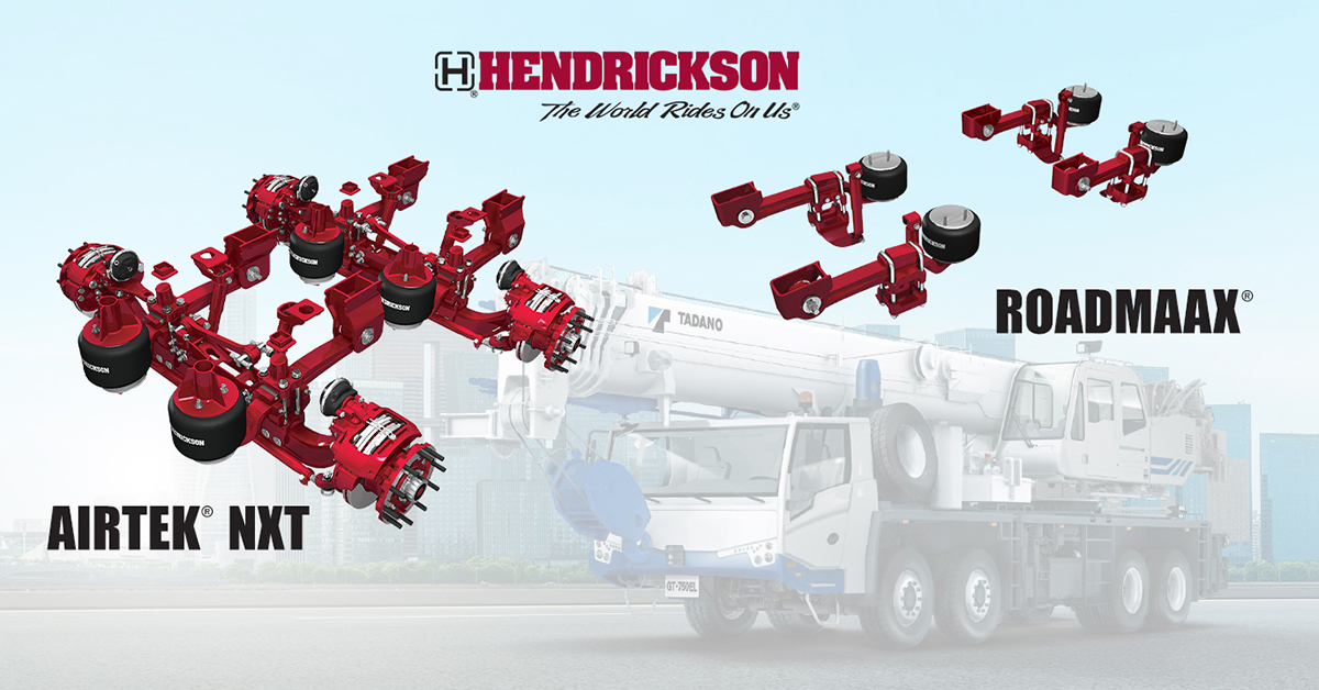 Hendrickson Airtek NXT And Roadmaax Launched At Tadano Global