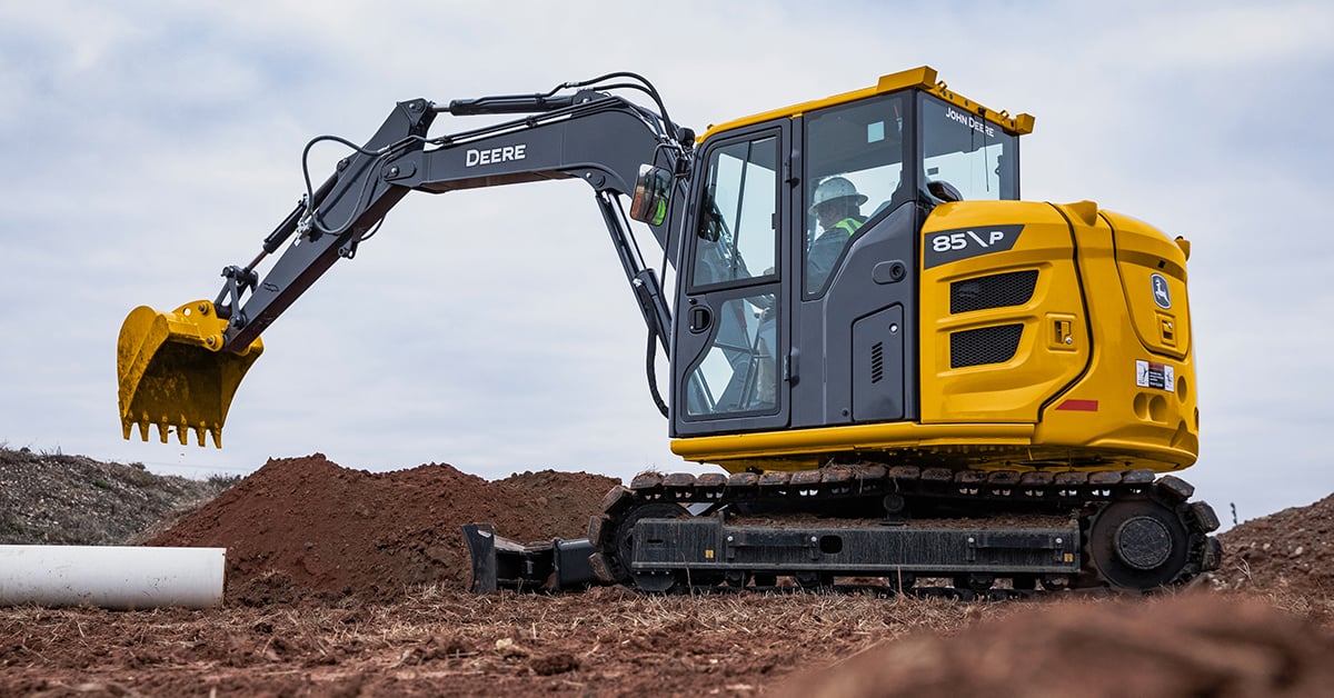 John Deere Unveils New Excavator Models and Future Generation Machines