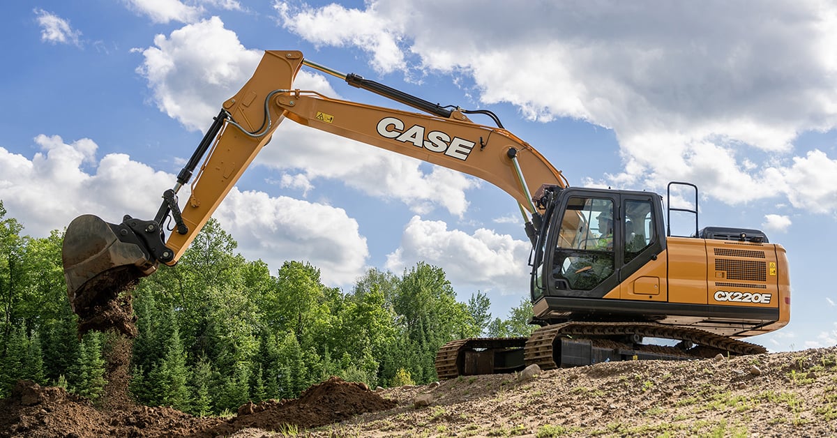 CASE Breaks New Ground With Lease Program For Heavy Excavators