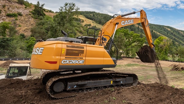 CASE Breaks New Ground With Lease Program For Heavy Excavators