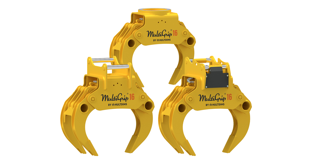 Hultdins Releases New Multigrip 16-V Grapple