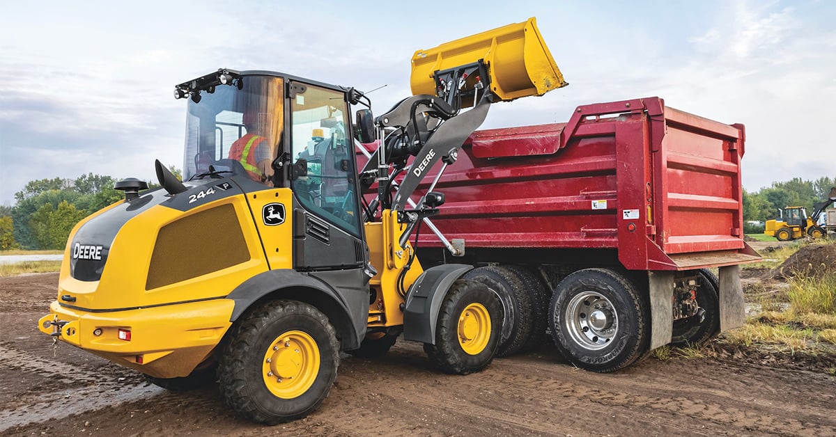 John Deere Offers More P-Tier Compact Wheel Loader Models
