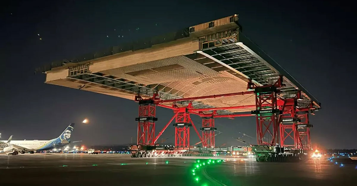 Mammoet Transports Structures For PDX Terminal Expansion