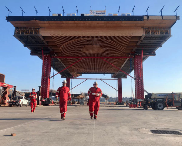 Mammoet Transports Structures For PDX Terminal Expansion