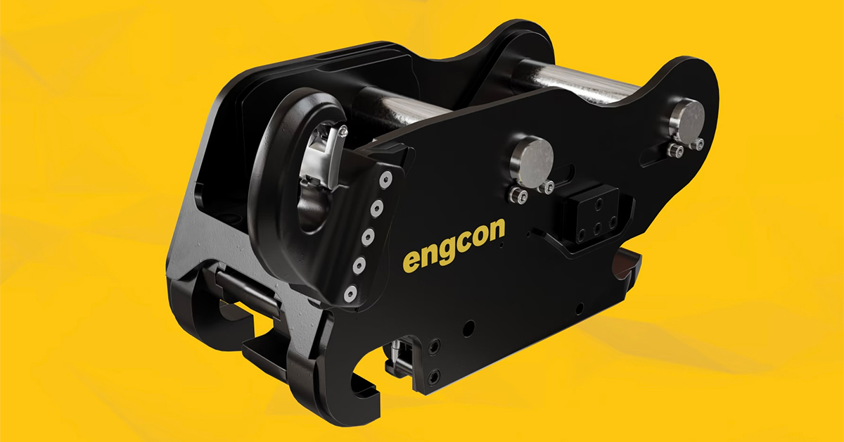 New Machine Coupler For 12-19 Ton Excavators From Engcon