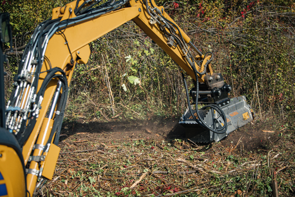 FAE Introduces New Forestry Mulcher For 2 To 4 Ton Excavators