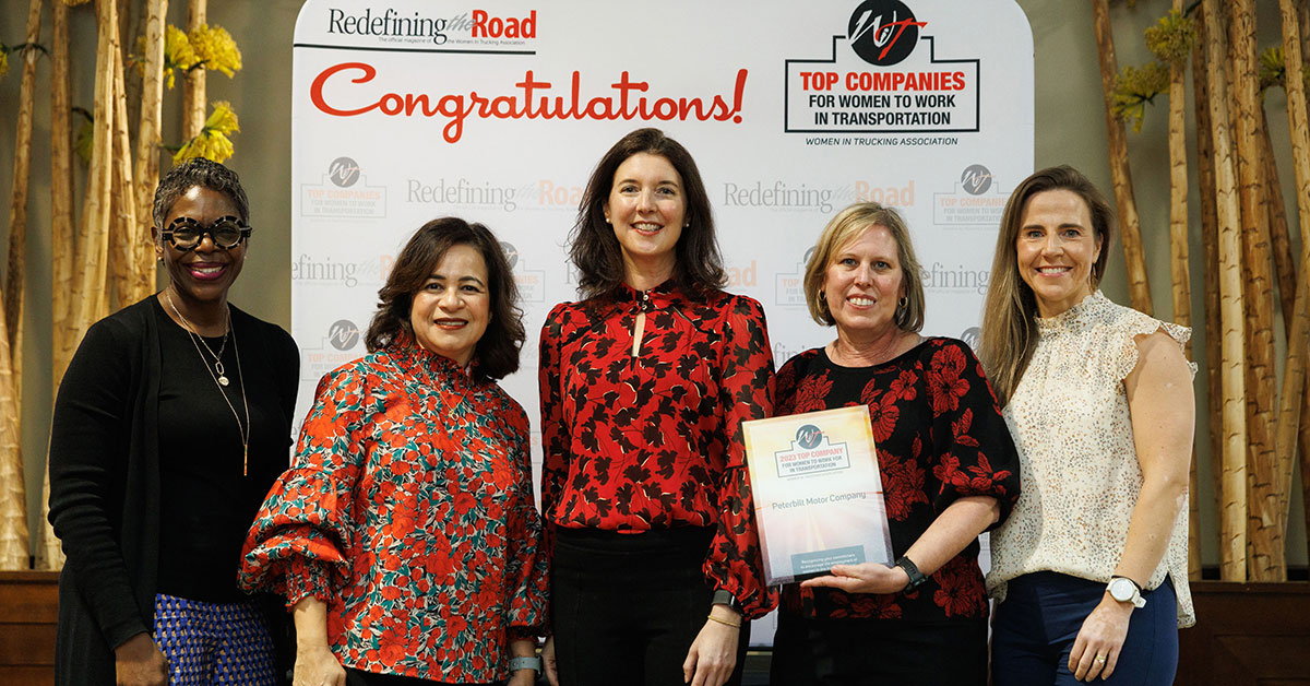 Peterbilt Recognized As A Top Company For Women To Work For In Transportation