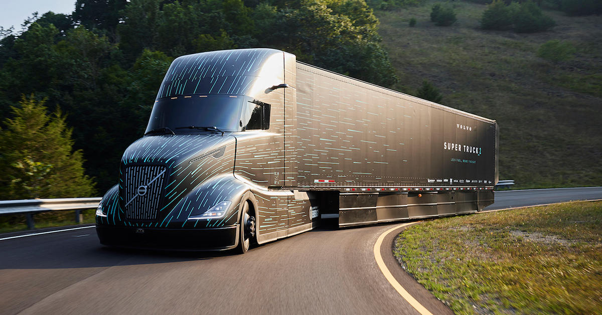 Volvo Trucks Debuts SuperTruck 2